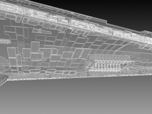 interdictor - immobilizer 418 star destroyer - star wars 3D 모델