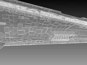 Interdictor - immobilizer 418 star destroyer - star wars 3D Model