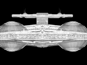 Interdictor - immobilizer 418 star destroyer - star wars 3D Model