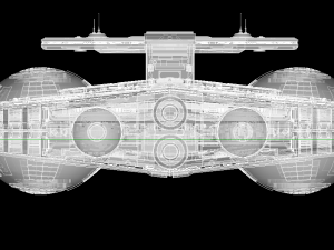 interdictor - immobilizer 418 star destroyer - star wars 3D 모델