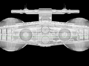 Interdictor - immobilizer 418 star destroyer - star wars 3D Model