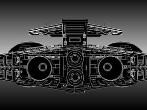 interdictor - immobilizer 418 star destroyer - star wars 3D 모델
