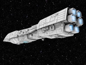 rendili class star dreadnought - star wars 3D Модель