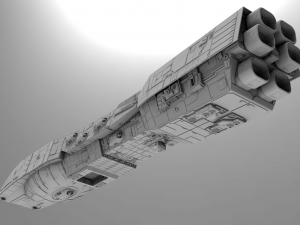 rendili class star dreadnought - star wars 3D Модель