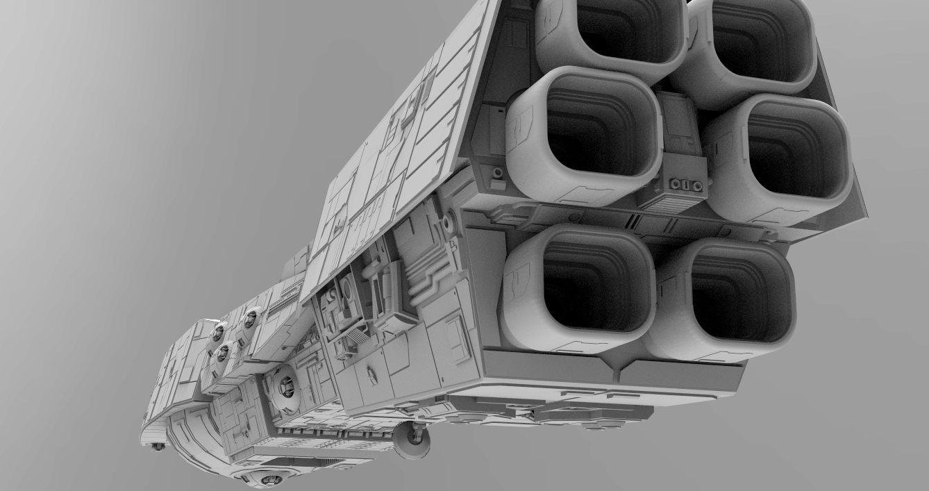 Rendili Class Star Dreadnought - Star Wars 3D Model in ...
