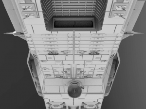 rendili class star dreadnought - star wars 3D Модель