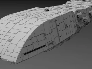 rendili classe star dreadnought - star wars Modello 3D