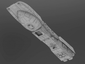 rendili class star dreadnought - star wars 3D Модель