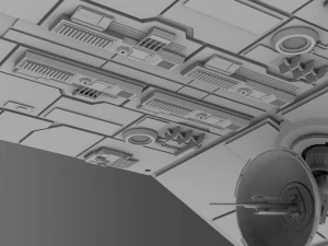 rendili classe star dreadnought - star wars Modello 3D