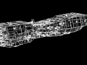rendili class star dreadnought - star wars 3D Модель