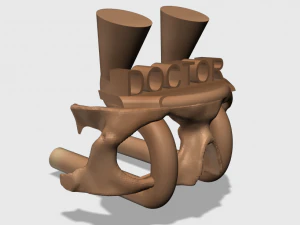 human orbit based design 3D Print Model