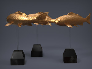 Carp fancy 3D-printmodel