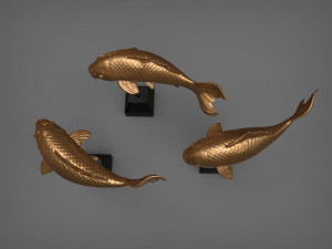 Carp fancy Modelo de Impressão 3D