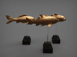 Carp fancy Modelo de Impressão 3D