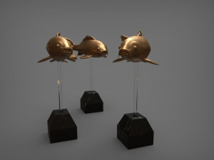 Carp fancy Modelo de Impressão 3D