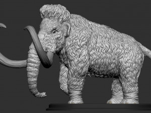mammoth Modelo de Impressão 3D