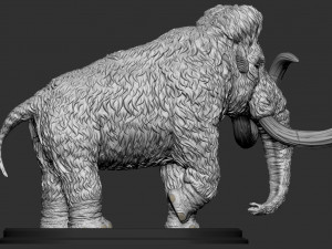 mammoth Modelo de Impressão 3D