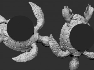 turtle 3D प्रिंट मॉडल