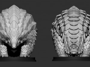pangolin 3D 打印模型