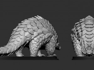 pangolin 3D 打印模型