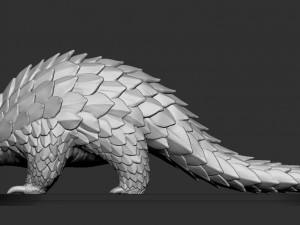 pangolin 3D 打印模型