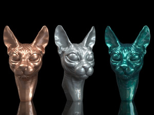 cat sphynx 3D Print Model
