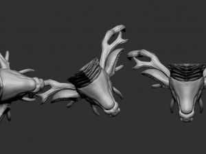 deer head Modelo de impresión 3D