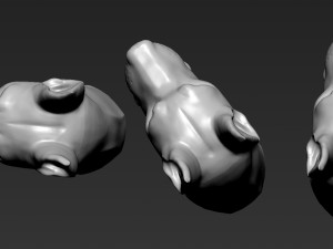 doberman head 3D 打印模型