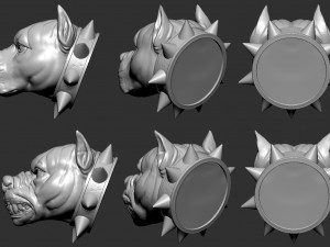 american bully 3D-printmodel