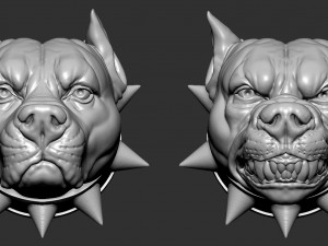 american bully 3D-printmodel