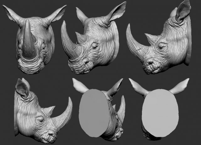 hino head 3D Print Model .c4d .max .obj .3ds .fbx .stl .blend 