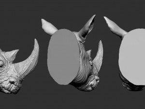 hino head 3D Print Model