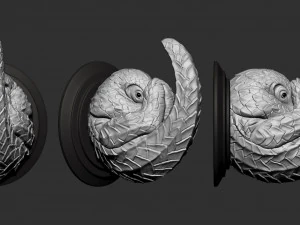 pholidota hanger hook 3D Print Model