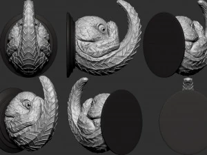 pholidota hanger hook 3D Print Model