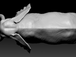 elephant african 3D Print Model