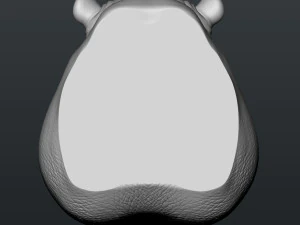hippo head 3D Print Model