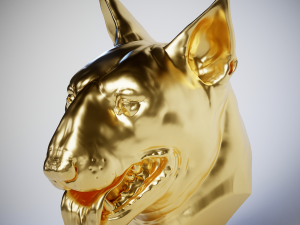 Bull Terrier 3D Print Model
