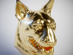 Bull Terrier Modèles 3D en vedette