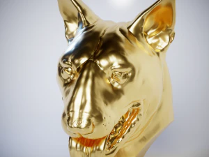 Bull Terrier 3D Print Model