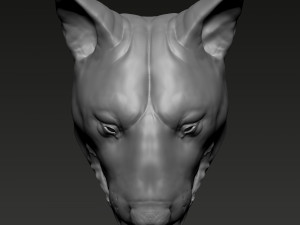 Bull Terrier Modèles 3D en vedette