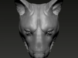 Bull Terrier 3D Print Model