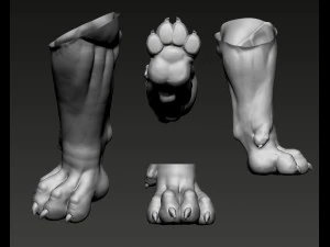 Bull Terrier Modelo de Impressão 3D