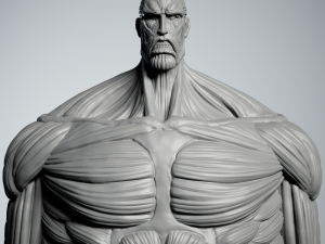 Attack on Titan Titan Titan 60m 3D 프린트 모델