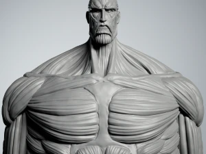 Attack on Titan Titan Titan 60m 3D Print Model