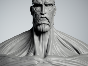 Attack on Titan Titan Titan 60m 3D 프린트 모델