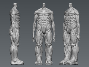Attack on Titan Titan Titan 60m 3D 프린트 모델