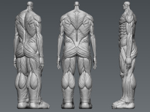 Attack on Titan Titan Titan 60m 3D 프린트 모델