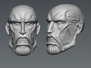 Attack on Titan Titan Titan 60m 3D Print Model