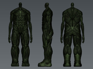 Attack on Titan Titan Titan 60m 3D 프린트 모델