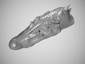 Spinosaurus Head 3D Print Model